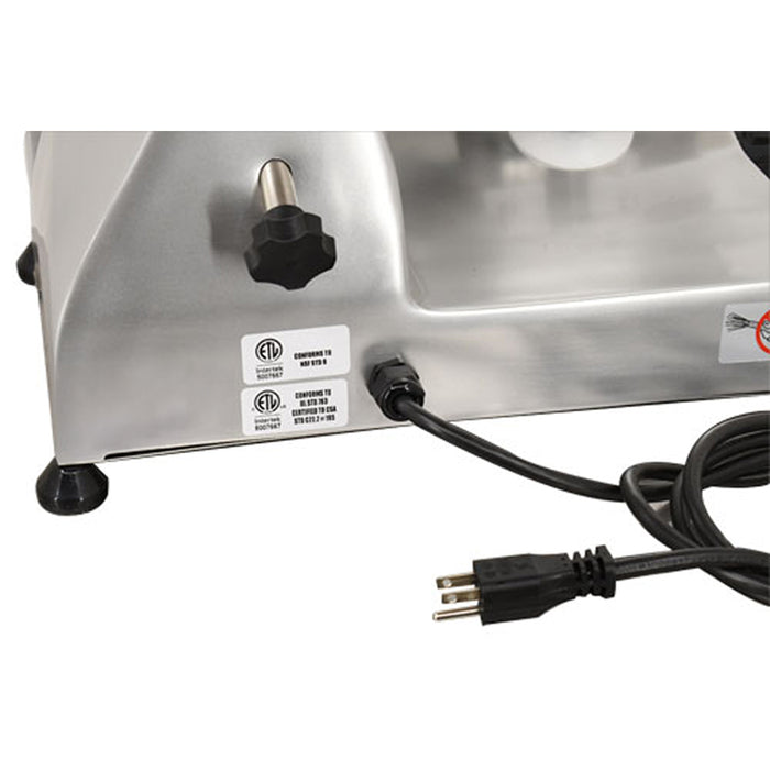 Nella 9" Manual Meat Slicer 0.25 hp - 220F