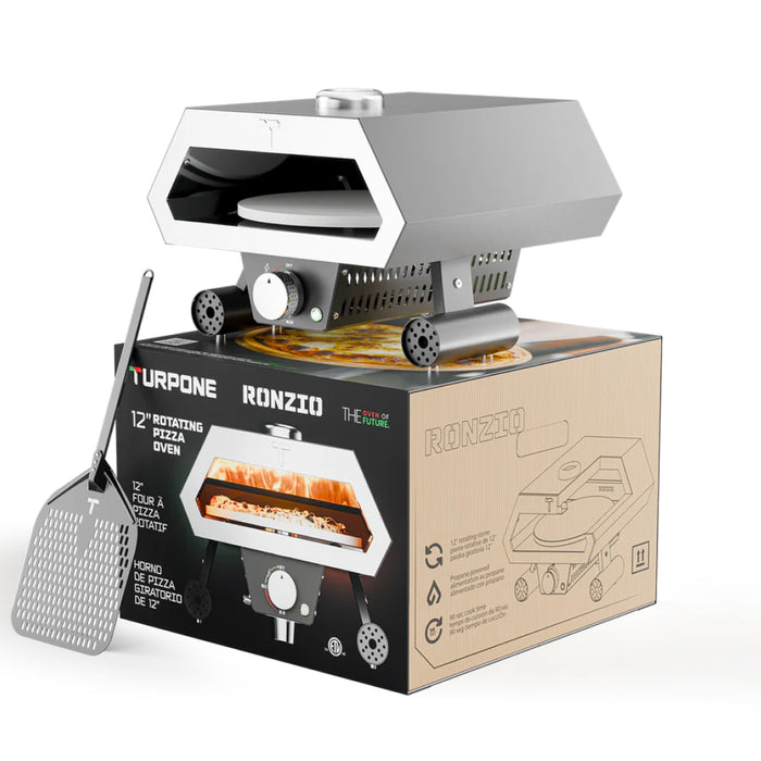 Turpone Ronzio 12" Rotating Pizza Oven