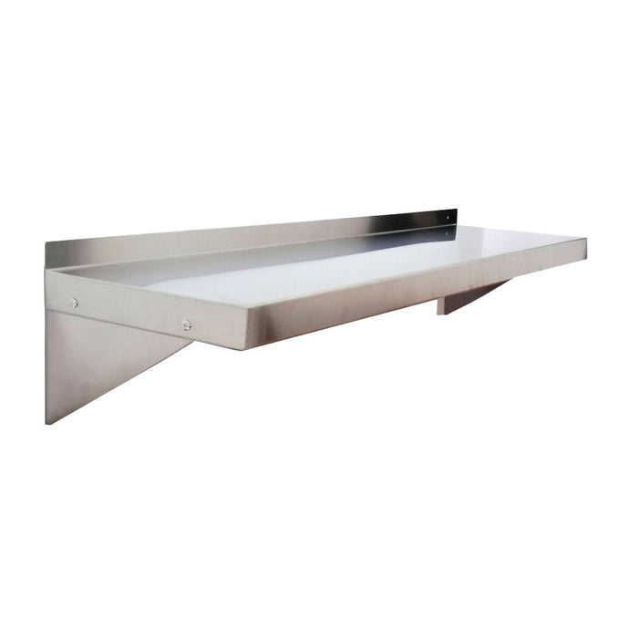 Atosa SSWS-1296 96" x 12" Stainless Steel Wall Shelf