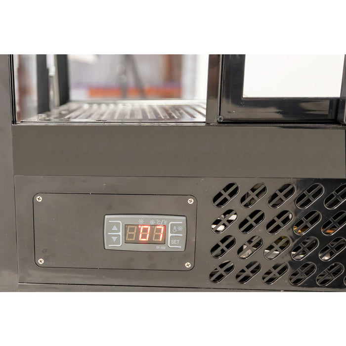 Nella 27" Countertop Refrigerated Showcase - 3.5 Cu. Ft.