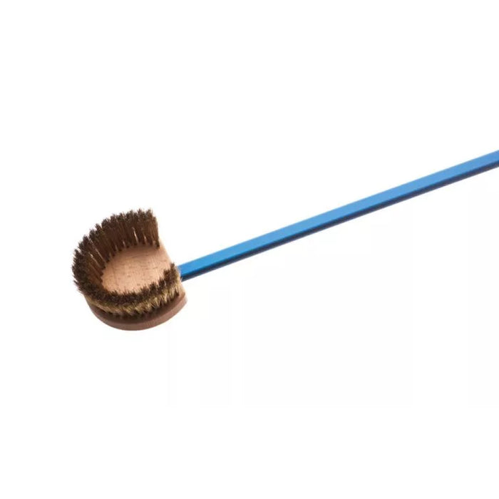 GI Metal AC-SPT 59” Round Brass Bristle Brush with Scraper