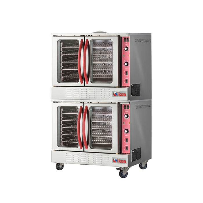 Ikon IGCO-2 38" Double Deck Gas Convection Oven - 108,000 BTU