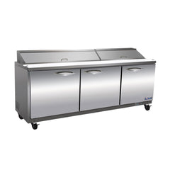 Ikon ISP72 72" 3-Door Sandwich Prep Table