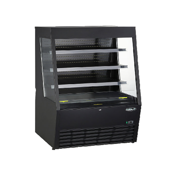 Kool-It KOM-48XBK 48" Open Air Merchandiser - 15.7 Cu. Ft.