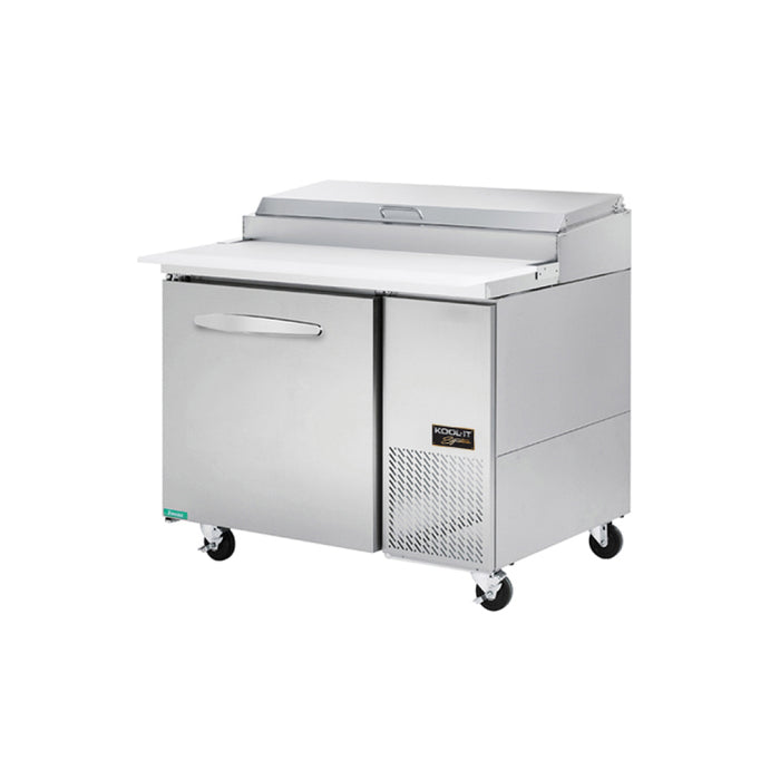 Kool-It KPT-44-1 44" 1-Door Refrigerated Pizza Prep Table