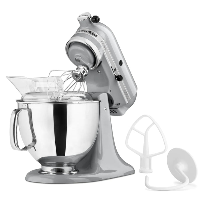 KitchenAid Metallic Chrome 5 Qt. Artisan Tilt Head Countertop Stand Mixer - KSM150PSMC