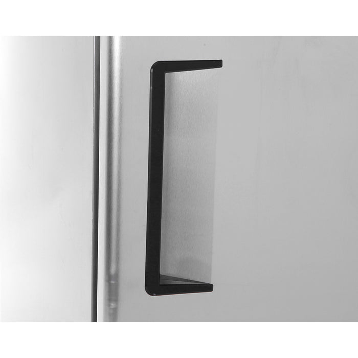 Atosa MBF8007GRL 28" Top Mount Left-hand Hinge 2-Door Reach-in Freezer- 21.4 Cu. Ft.