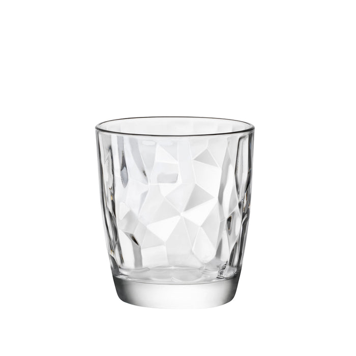 Bormioli Rocco 13 Oz. Diamond DOF Drinking Glasses - Set of 4 - 450302260