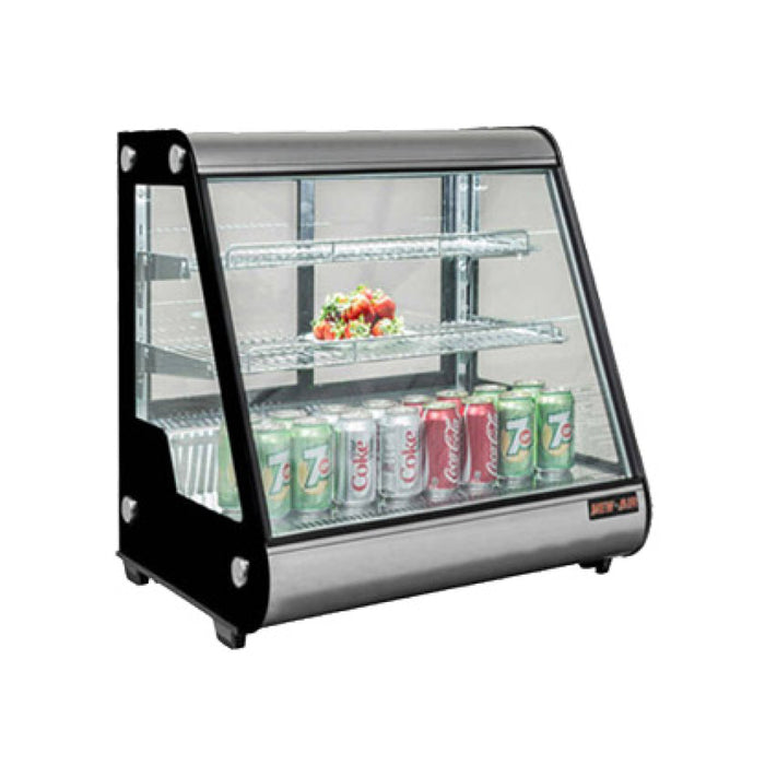 New Air NDC-013-CD 28″ Angled Glass Countertop Display Refrigerator