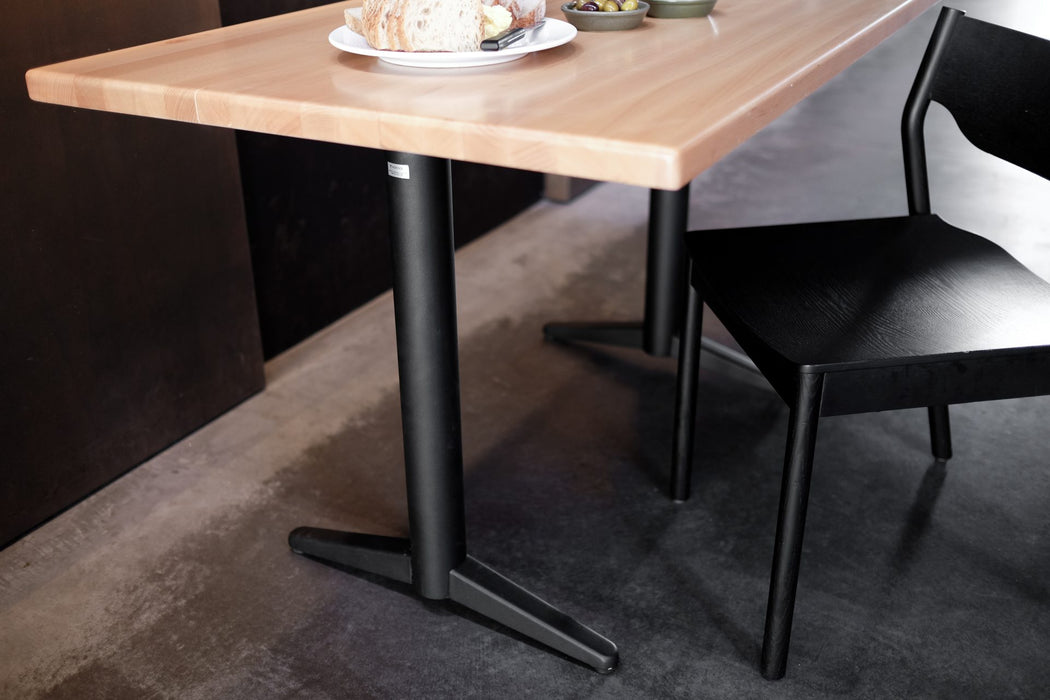 NOROCK Trail T-Base 22" x 36" Self-Stabilising Dining Height Table Base - TTST22