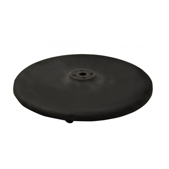 Nella 22" x 22" Metal Round Black Table Base - 43157