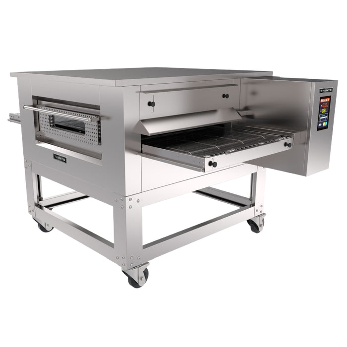 Trento 63" Electric Dual Direction Conveyor Pizza Oven with 20" Wide Belt - 230V, 14.20 kW