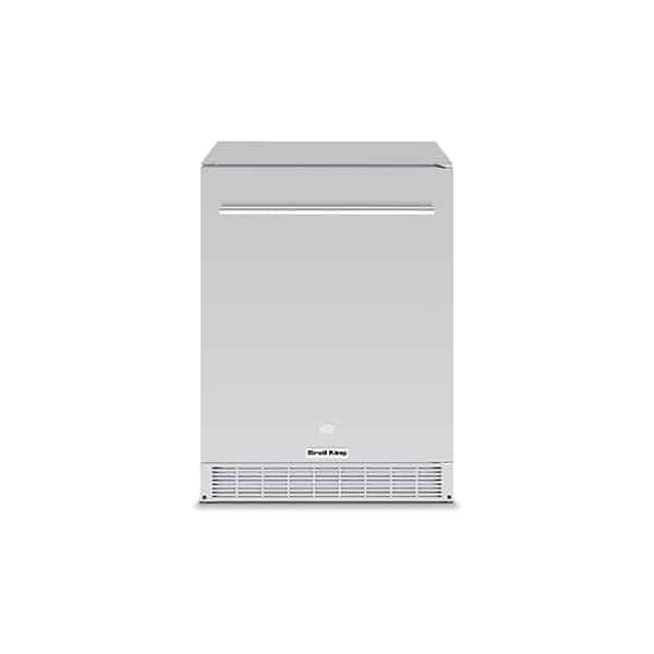 Broil King 800149 24" Stainless Steel Integrated Outdoor Fridge - 5.5 cu. ft. Capacity