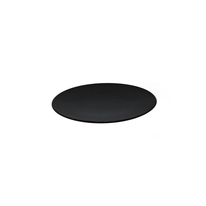 Nella 8" Moon Black Porcelain Plate - 24/Case - CP10108P MOON