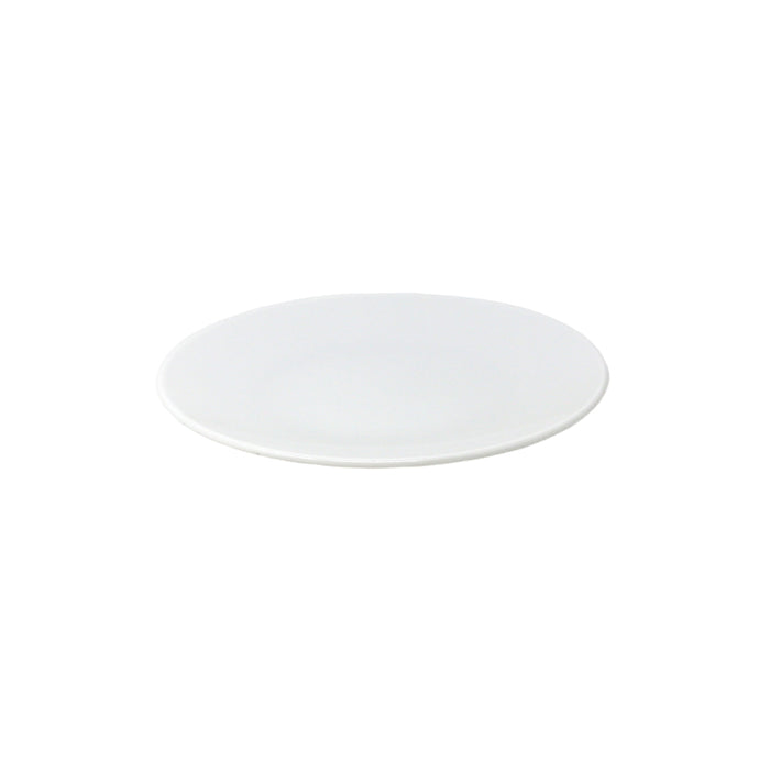 Nella 8" White Porcelain Plate - 24/Case - CP10108