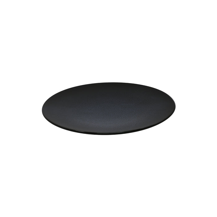 Nella 10.8" Moon Black Porcelain Plate - 24/Case - CP10110 MOON