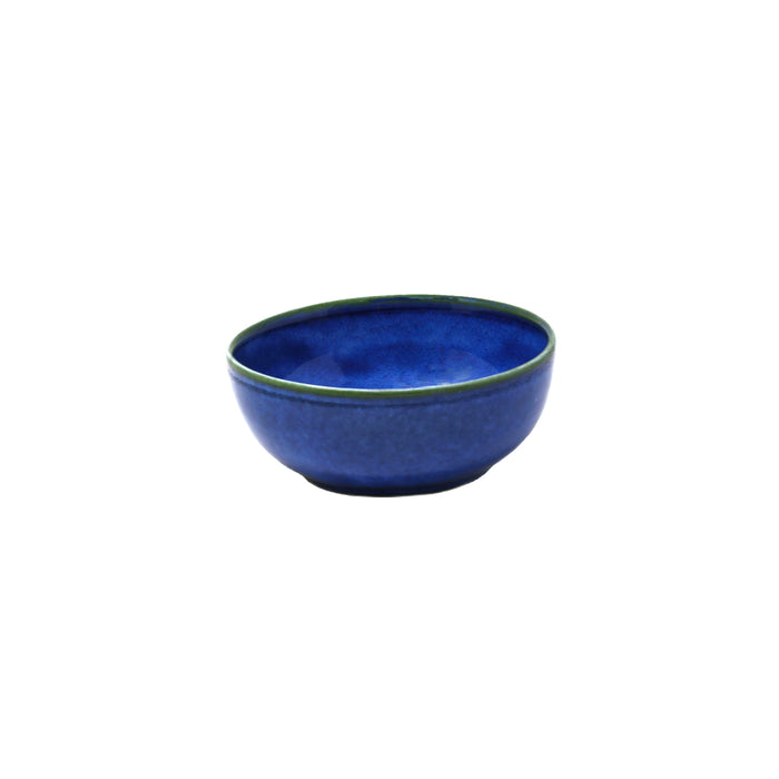 Nella 4.8" Deep Blue Sky Porcelain Salad Bowl - 24/Case - ITB05 BS