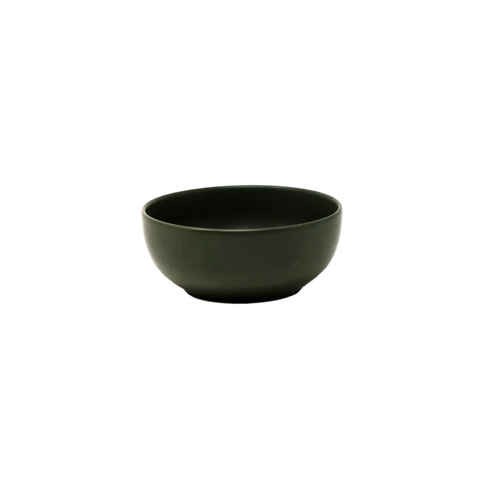 Nella 4.8" Deep Olive Porcelain Salad Bowl - 24/Case - ITB05 OL