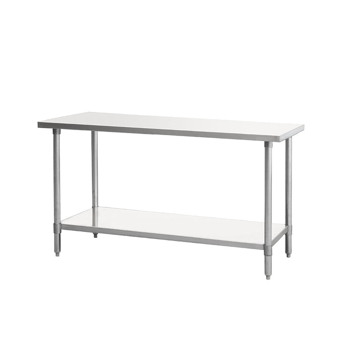 Atosa SSTW-2460 24" x 60" Stainless Steel Work Table with Under Shelf