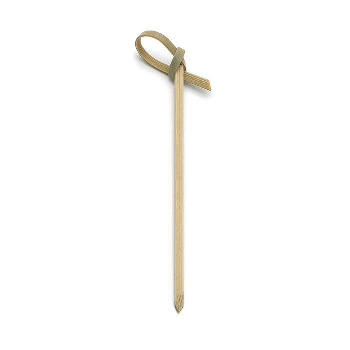 Tablecraft BAMK45 4.5" Knot Bamboo Pick - 100/Pack