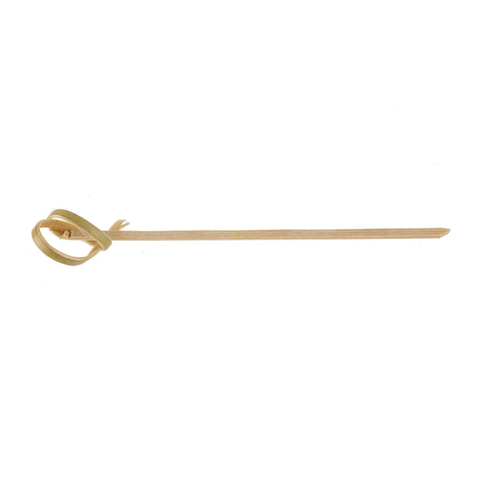 Tablecraft BAMK45 4.5" Knot Bamboo Pick - 100/Pack