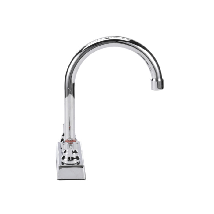 Top-Line TLL11-4102-SE1Z 4" Deck Mount Faucet with 6" Swivel Gooseneck Spout