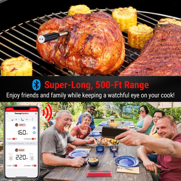 ThermoPro TempSpike TP960W Wireless Meat Thermometer with 500 ft. Remote Range