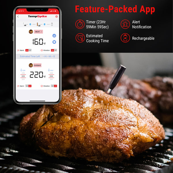 ThermoPro TempSpike TP960W Wireless Meat Thermometer with 500 ft. Remote Range