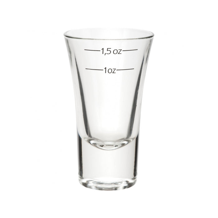 Bormioli Rocco 2 Oz. Dublino Shot Glass with Measurements - Set of 6 - 450169249