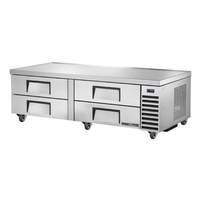 True TRCB-79-HC 79" 4-Drawer Refrigerated Chef Base