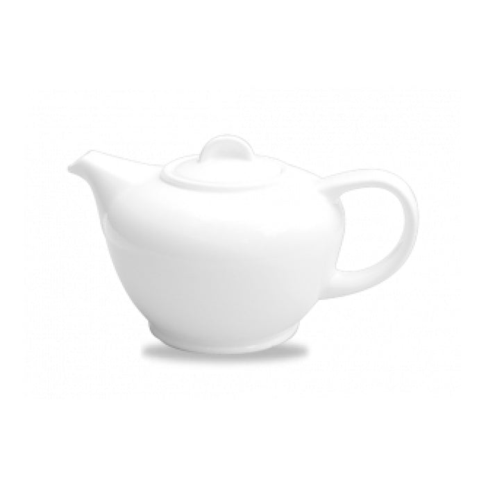 Churchill 15 Oz. Alchemy White Teapot - 6/Case - APR AT151