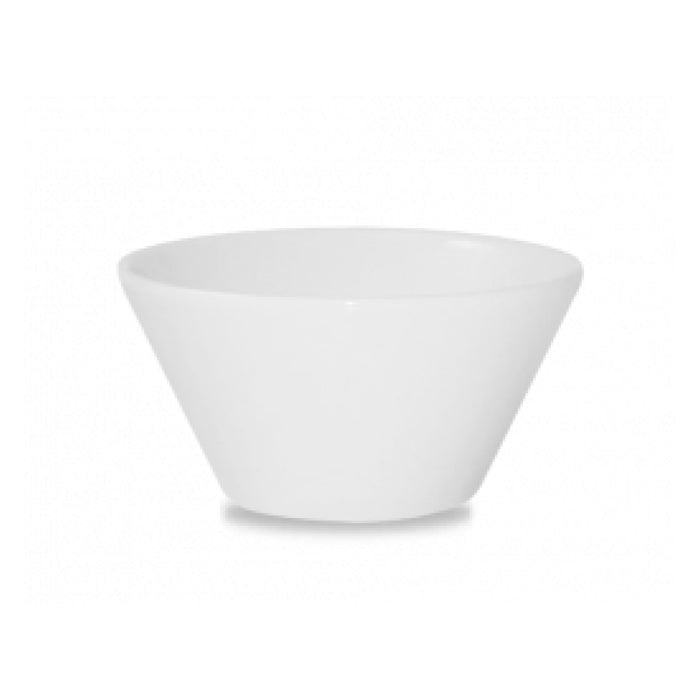 Churchill 12 Oz. Super Vitrified White Zest Snack Bowl - 12/Case - WH ZE121