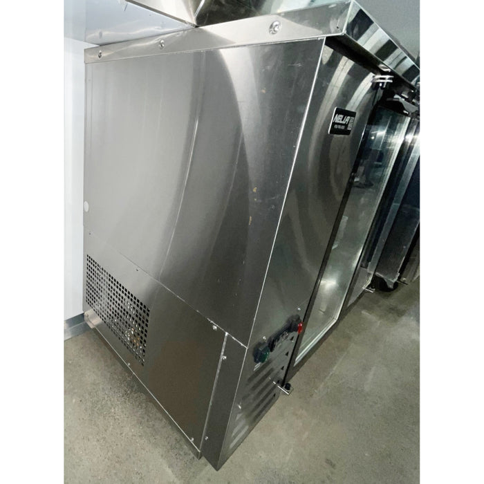 (USED) Atosa MBB48G 48" Glass 2-Door Back Bar Cooler - 12.9 Cu. Ft.