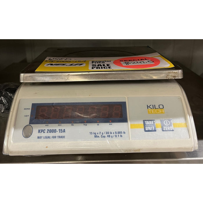 (USED) Kilotech KPC-2000-15A Portion Scale