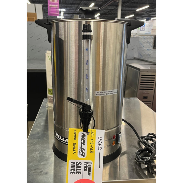 (USED) Nella 7.2 Liter Stainless Steel Hot Water Dispenser - 43463