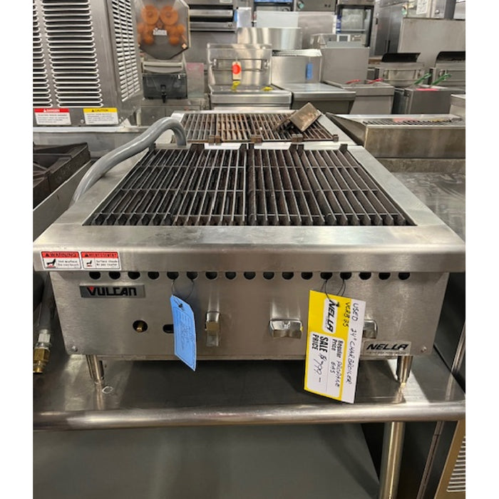 (USED) Vulcan VCRB25 Restaurant Series 25” Propane Gas Charbroiler - 58,000 BTU