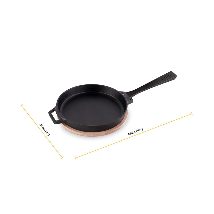 Ooni 9" Cast Iron Skillet Pan - UU-P09F00