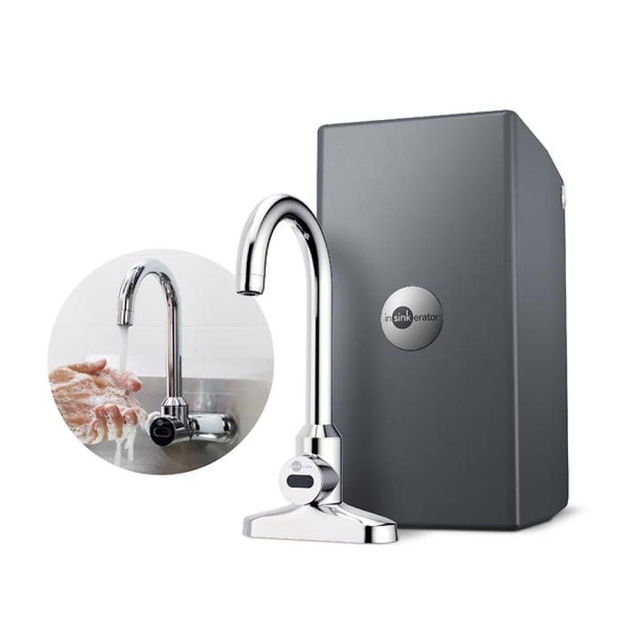 Insinkerator WASH-2 Instant Warm Handwashing System With Touch-Free Sensor Faucet - 115V, 1300W