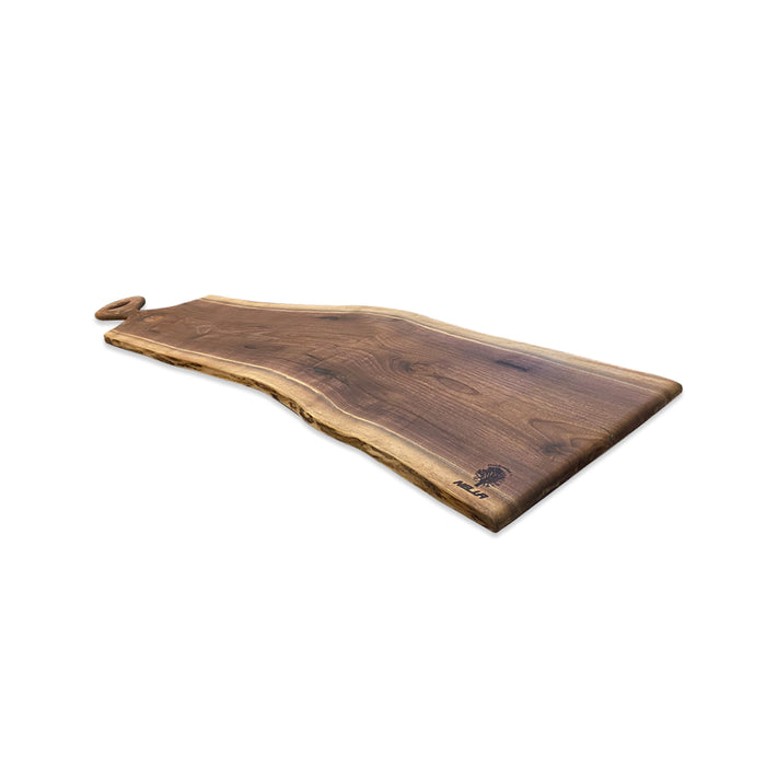 Nella 12" x 80" Large Handcrafted Charcuterie Board with Bark