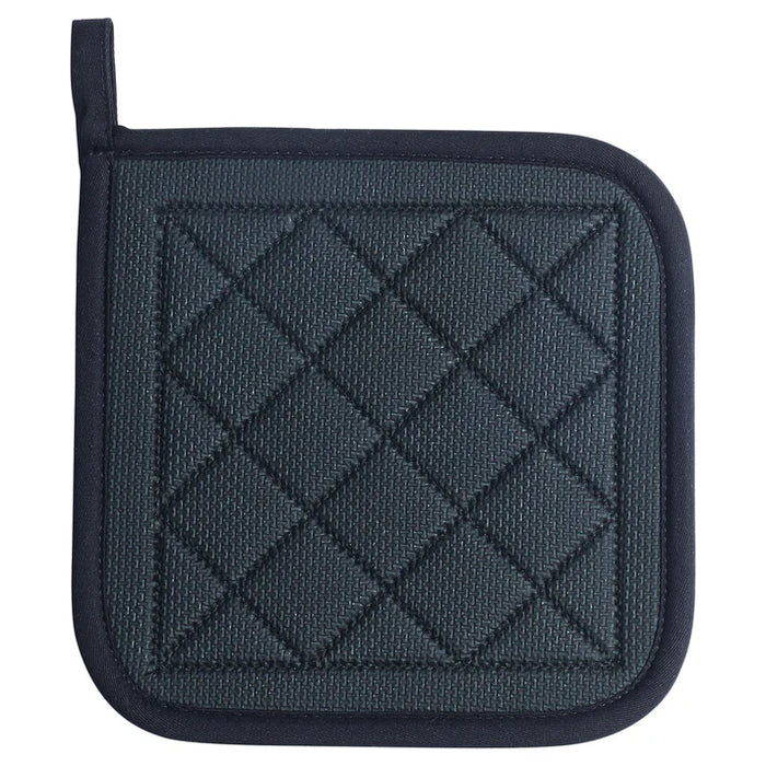 Winco PH-8N 8" x 8" Black Neoprene Pot Holder