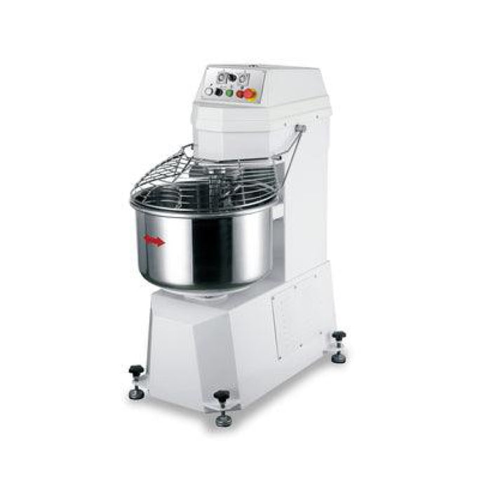 Eurodib LR-GM25B 77 Qt. Spiral Floor Pizza Mixer - 208V, 3 Phase