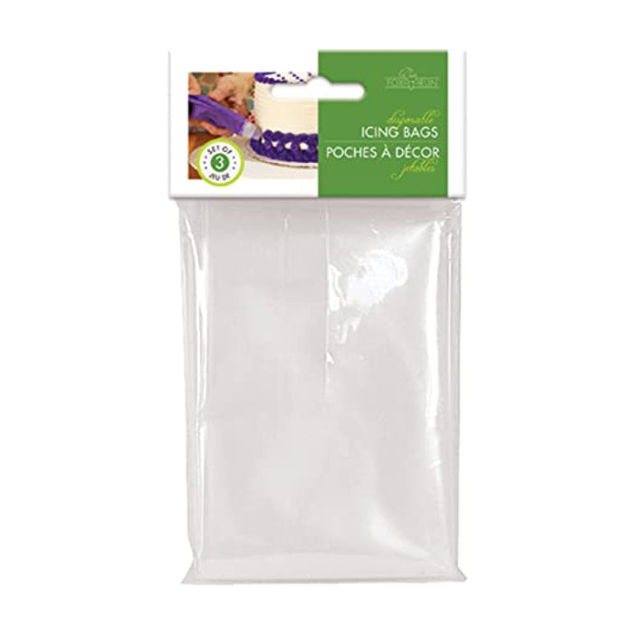 Fox Run 4315 Disposable Icing Bags - Set of 3