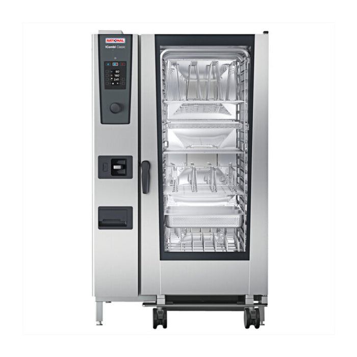 Rational iCombi Classic 20-Full Size Pan Electric Combi Oven with Manual Controls - 208-240V/3 Ph