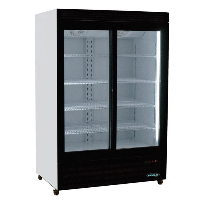 Kool-It 47" Glass Sliding Door Refrigerator - KSM-40 - Nella Online