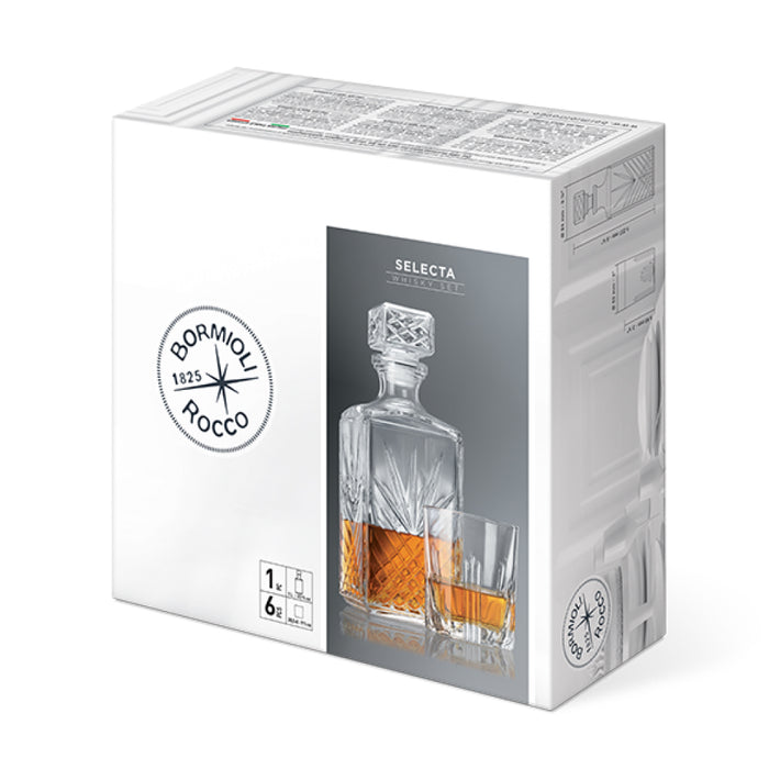 Bormioli Rocco 9.5 Oz. Selecta 7-Piece Whisky Set - 45026041