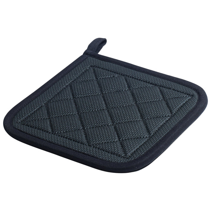 Winco PH-8N 8" x 8" Black Neoprene Pot Holder