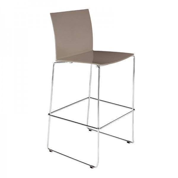 Nella Fly Taupe Bar Stool