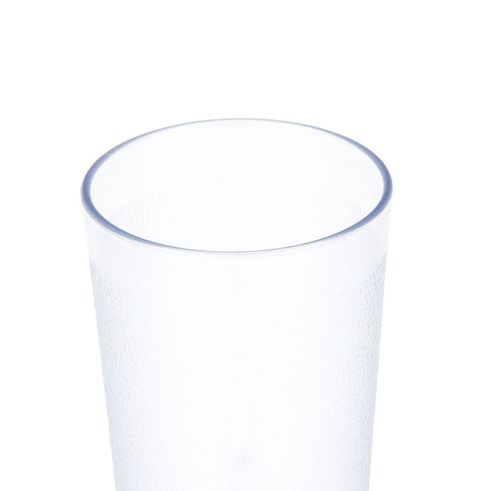 Cambro 12.6 Oz Clear Customizable SAN Plastic Tumbler - 1200P152