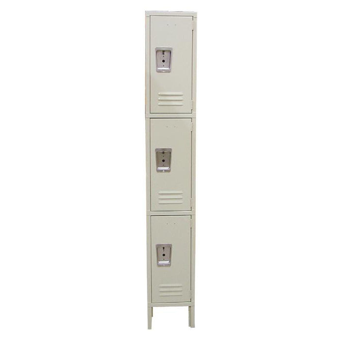 Nella 3- Tier Steel Painted Locker - 13128