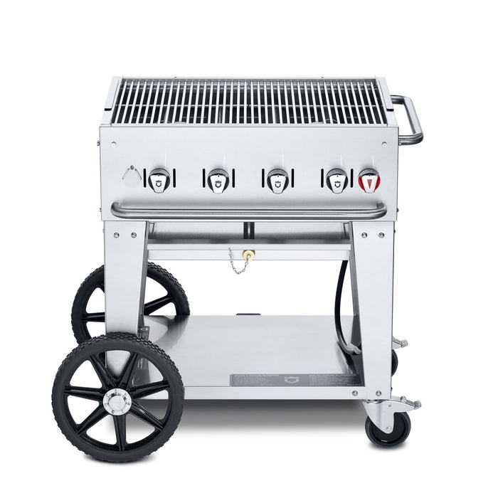 Crown Verity CV-MCB-30NG 30" Mobile BBQ Grill - Natural Gas